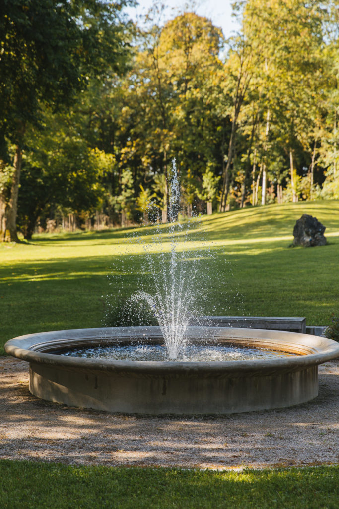 Brunnen im Park vom Jagdhaus Eicherloh