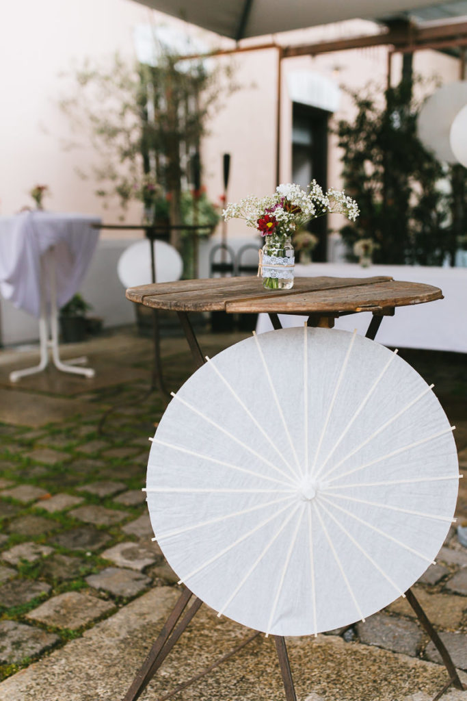 Stehtisch beim Hirzinger