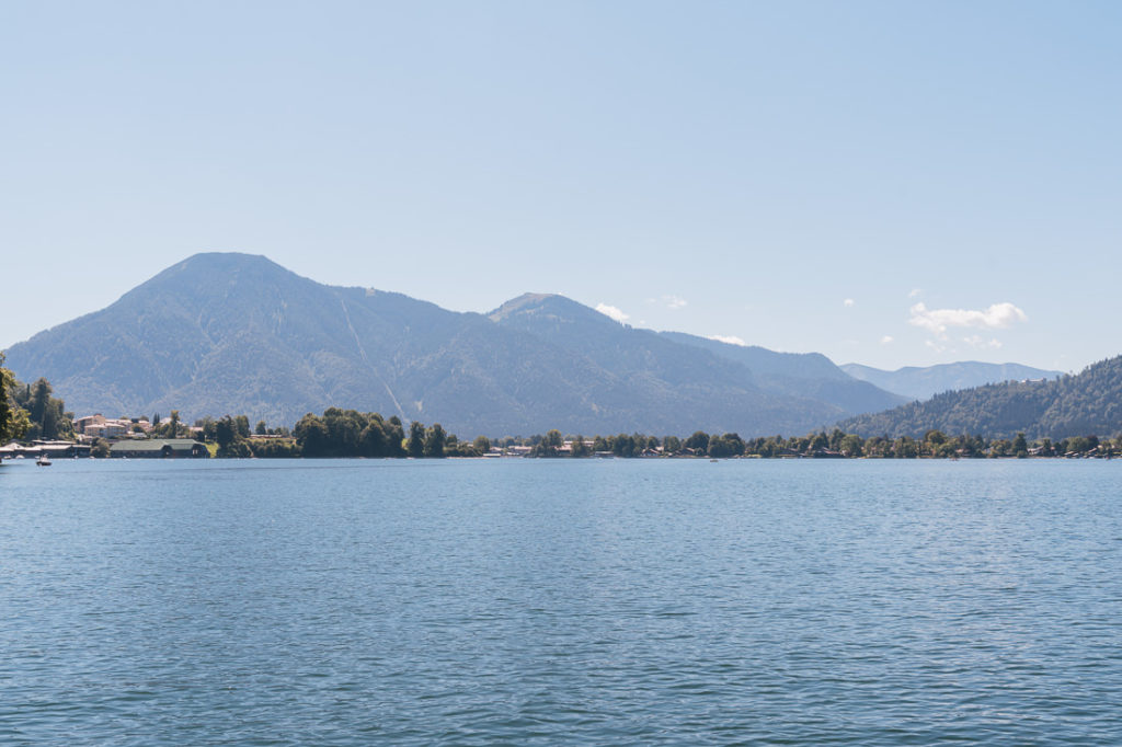 Tegernsee mit Berge